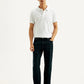 Men's 555 Dark Blue Loose Fit Mid Rise Jeans - Front View