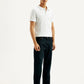 Men's 555 Dark Blue Loose Fit Mid Rise Jeans - Side View