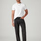 Men's 555 Charcoal Grey Relaxed Straight Fit Mid Rise Tinted Jeans - Styleshot View