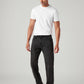 Men's 555 Charcoal Grey Relaxed Straight Fit Mid Rise Tinted Jeans - Front View