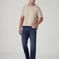 Men's 555 Dark Indigo Relaxed Straight Fit Mid Rise Jeans - Styleshot View