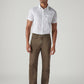Men's 555 Brown Relaxed Straight Fit Mid Rise Overdyed Jeans - Front View