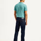 Men's 513 Navy Blue Slim Straight Fit Mid Rise Jeans - 20 View