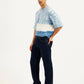 Men's 555 Navy Blue Relaxed Straight Mid Rise Utility  Jeans - 20 View