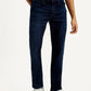 Men's Redloop 511 Dark Indigo Slim Fit Mid Rise Jeans - Front View
