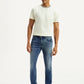 Men's Redloop 511 Dark Indigo Slim Fit Mid Rise Selvedge Jeans - Front View