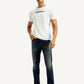 Men's Redloop 511 Dark Indigo Slim Fit Mid Rise Selvedge Jeans - Elevated View