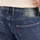 Men's 512 Dark Blue Slim Tapered Fit Mid Rise Jeans - e59acf34-dd69-4207-afab-f83cf40176e9 View