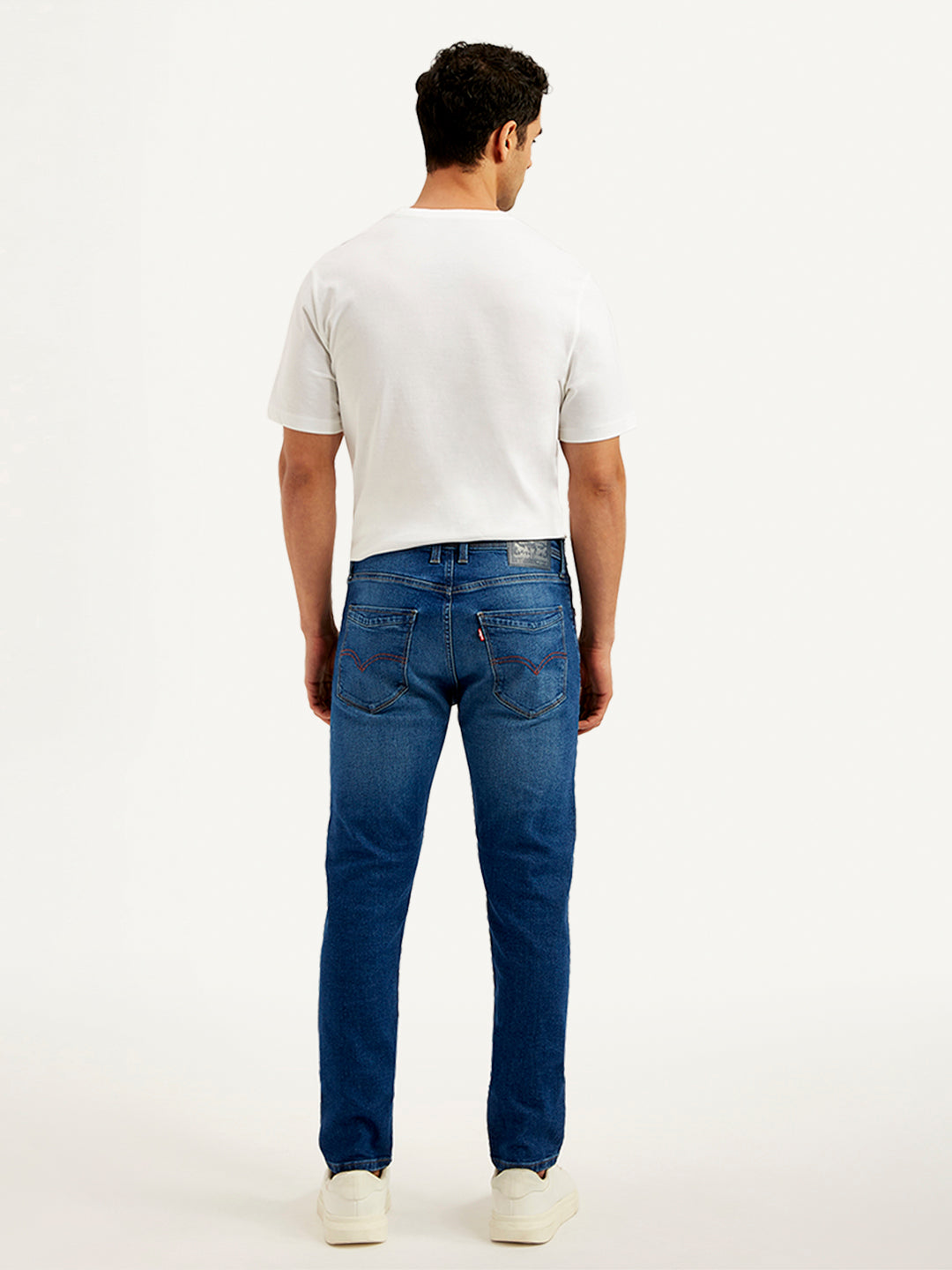 Men's 512 Blue Slim Tapered Fit Mid Rise Jeans - 20 View