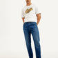 Men's 512 Blue Slim Tapered Fit Mid Rise Jeans - Styleshot View