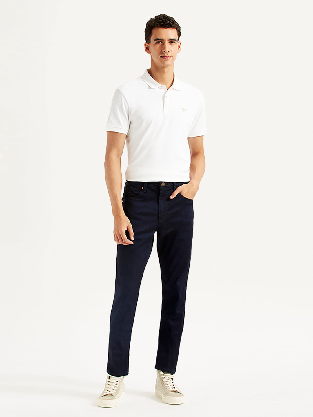 Men's Redloop 512 Slim Tapered Fit Mid Rise Jeans - Front View