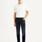 Men's Redloop 512 Dark Blue Slim Tapered Fit Mid Rise Jeans - Front View