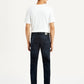 Men's Redloop 512 Dark Blue Slim Tapered Fit Mid Rise Jeans - Back View
