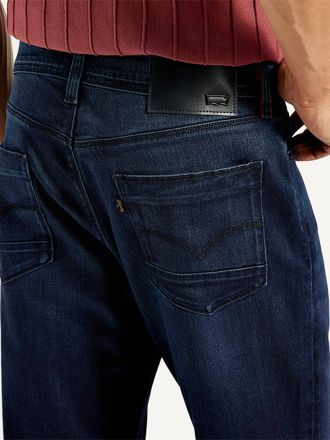 Men's Redloop 541 Athletic Tapered Fit Mid Rise Jeans - Detail View