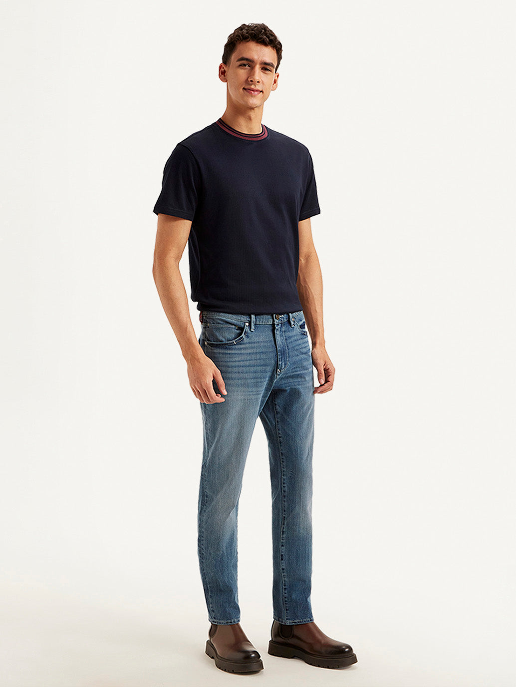 Men's Redloop 511 Slim Fit Mid Rise Jeans - Side View