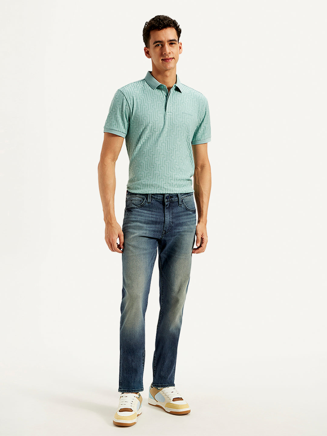 Men's Redloop 511 Slim Fit Mid Rise Jeans - Front View