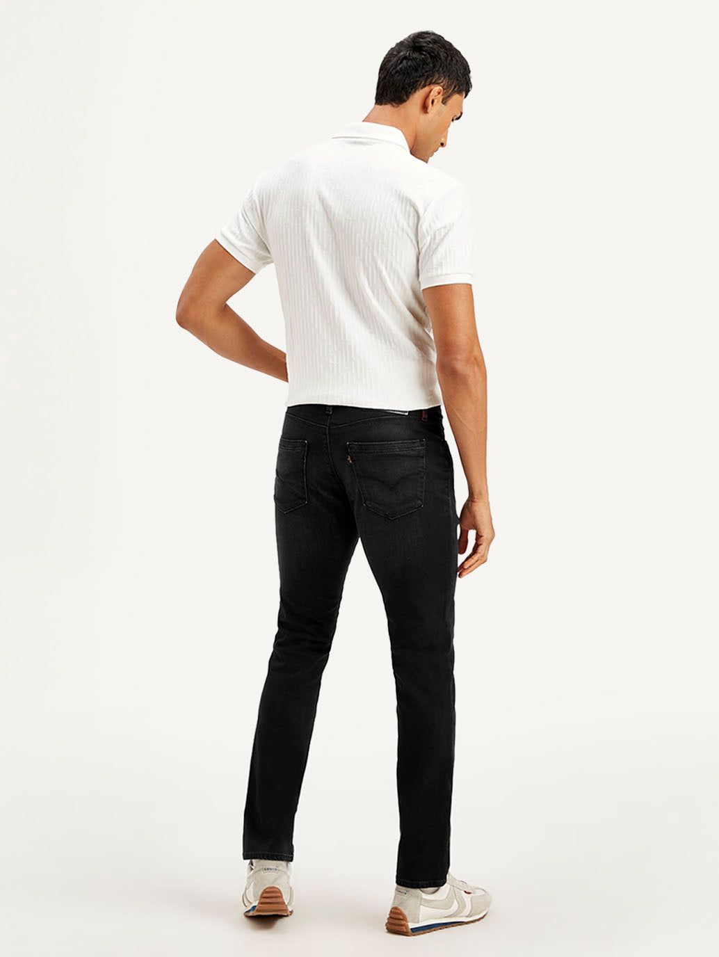 Men's Redloop 511 Slim Fit Mid Rise Jeans - Back View