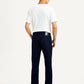 Men's Redloop 511 Navy Blue Slim Fit Mid Rise Jeans - Back View