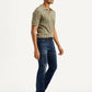 Men's Redloop 511 Dark Indigo Slim Fit Mid Rise Jeans - Side View