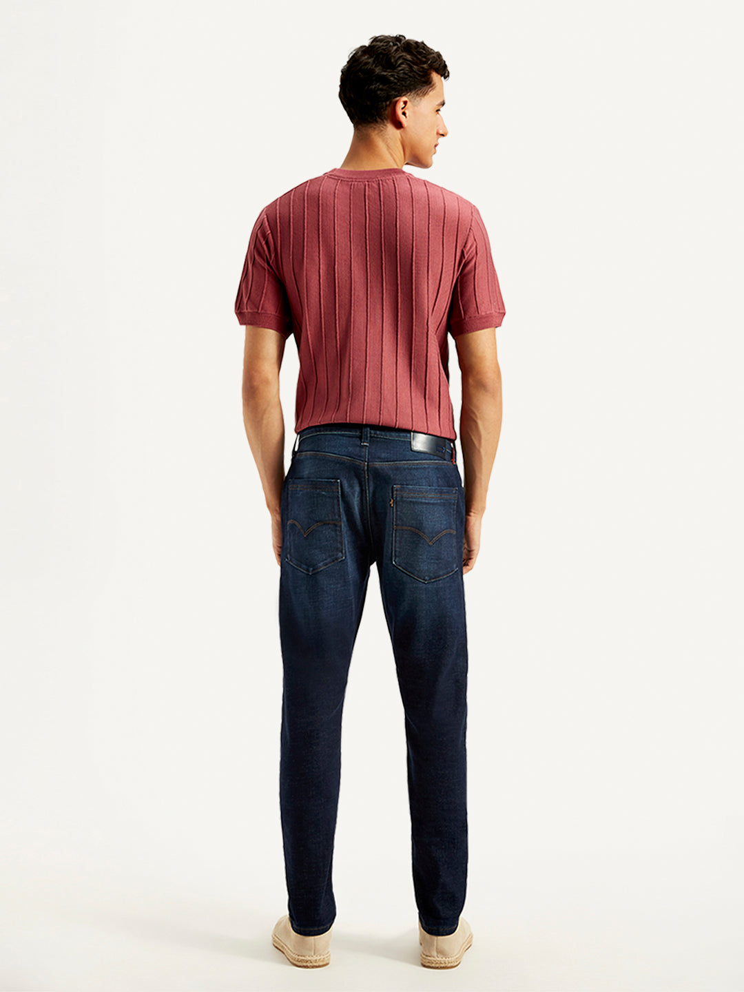 Men's Redloop 512 Slim Tapered Fit Mid Rise Jeans - Back View