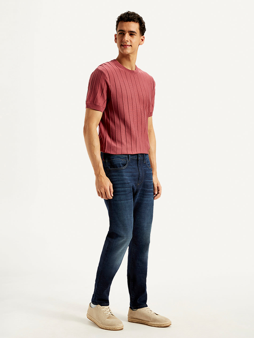 Men's Redloop 512 Slim Tapered Fit Mid Rise Jeans - Side View