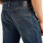Men's Redloop 513 Slim Straight Fit Mid Rise Jeans - Detail View