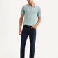 Men's Redloop 511 Navy Blue Slim Fit Mid Rise Jeans - Front View