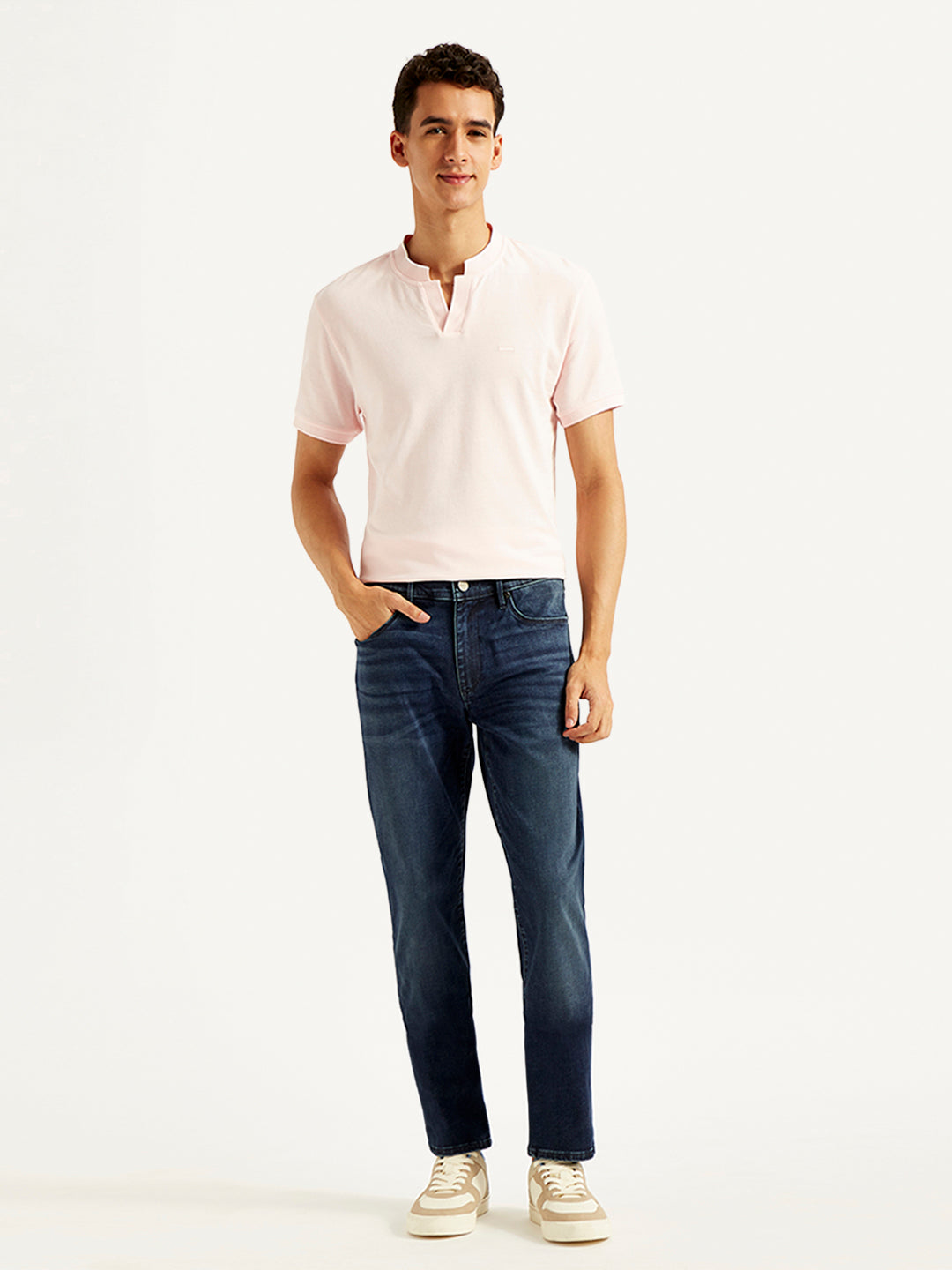Men's Redloop 511 Blue Slim Fit Innovation Stretch Jeans - Front View
