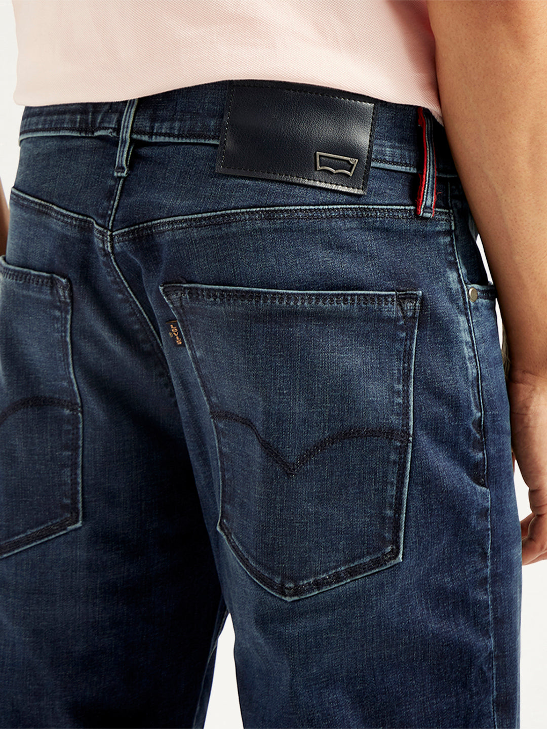 Men's Redloop 511 Blue Slim Fit Innovation Stretch Jeans - Detail View