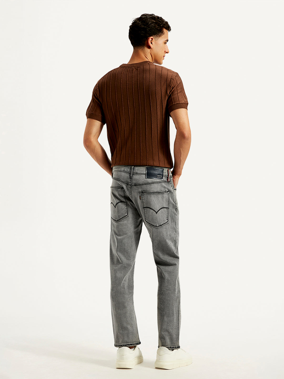 Men's Redloop 511 Grey Slim Fit Innovation Stretch Jeans - 20 View