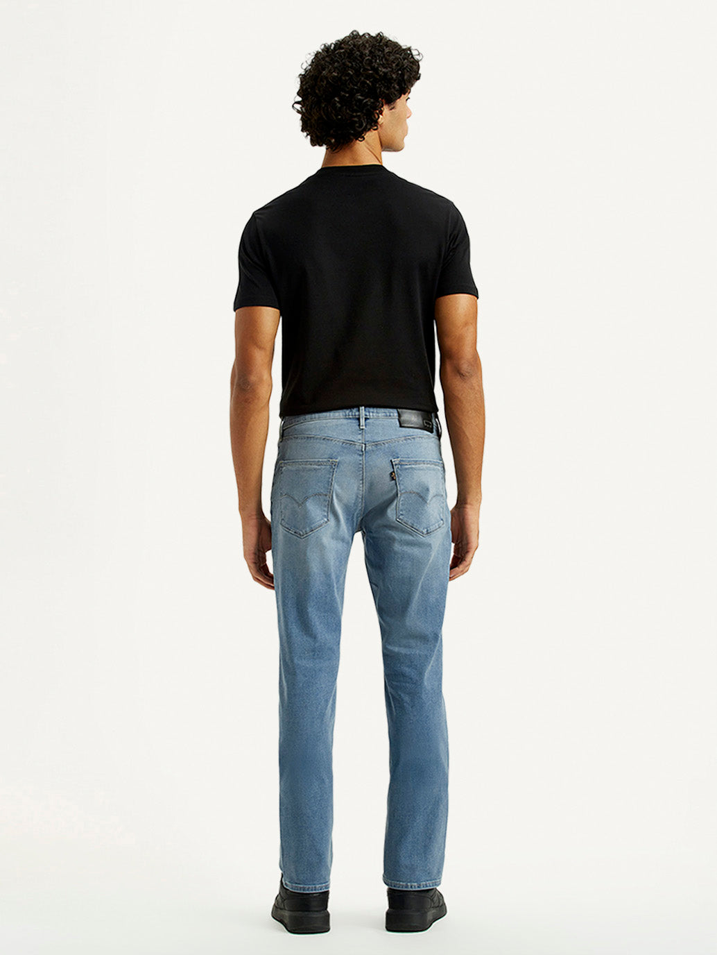 Men's Redloop 511 Dark Indigo Slim Fit Mid Rise Jeans - Back View