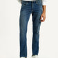 Men's Redloop 511 Dark Indigo Slim Fit Mid Rise Jeans - Front View