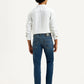 Men's Redloop 511 Dark Indigo Slim Fit Mid Rise Jeans - Back View