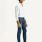 Men's Redloop 511 Dark Indigo Slim Fit Mid Rise Jeans - Side View