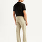 Men's 555'96 Beige Relaxed Straight Fit Tech Pants - Back View