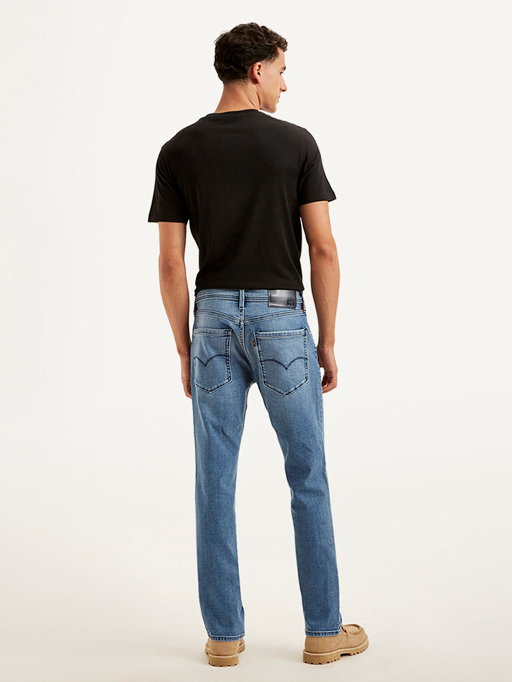Men's Redloop 511 Slim Fit Mid Rise Jeans - Back View