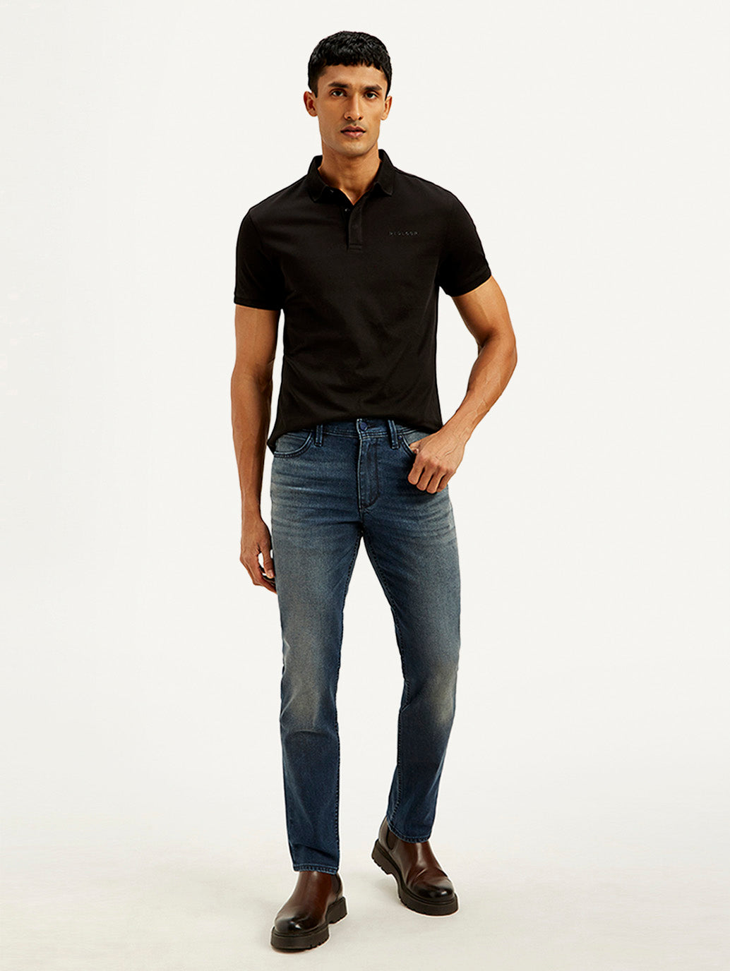 Men's Redloop 511 Slim Fit Mid Rise Jeans - Front View