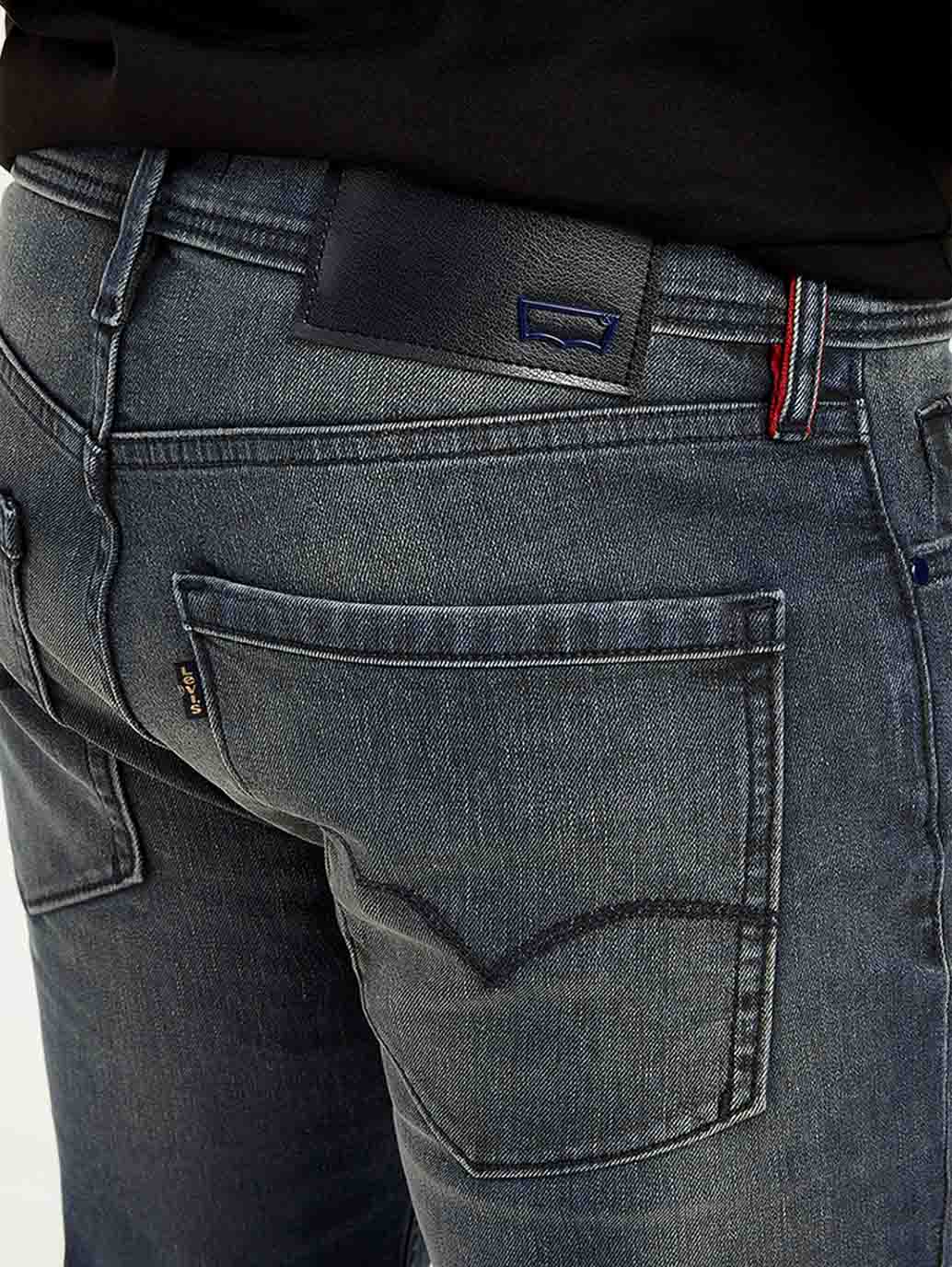 Men's Redloop 511 Slim Fit Mid Rise Jeans - Detail View