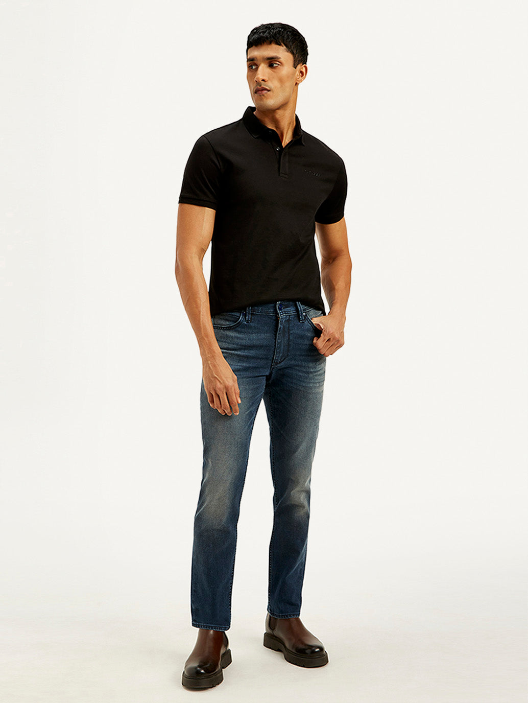 Men's Redloop 511 Slim Fit Mid Rise Jeans - Side View