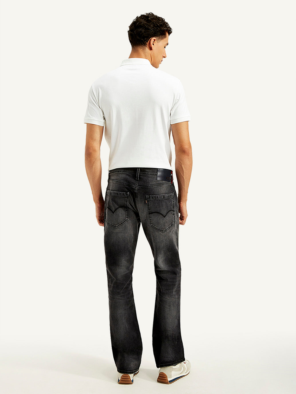 Men's Redloop 527 Bootcut Fit Mid Rise Jeans - Back View
