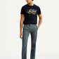 Men's 511 Blue Slim Fit Mid Rise Chinos - Front View