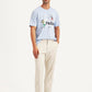 Men's Beige Authentic Relaxed Fit Chinos - Styleshot View