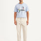 Men's Beige Authentic Relaxed Fit Chinos - Front View