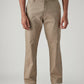Men's Khaki Authentic Relaxed Fit Mid Rise Chinos - Front View