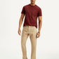 Men's Redloop 541 Beige Athletic Tapered Fit Mid Rise Selvedge Jeans - Front View