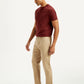 Men's Redloop 541 Beige Athletic Tapered Fit Mid Rise Selvedge Jeans - Side View