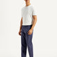 Men's Blue Authentic Straight Fit Linen Chinos - 20 View