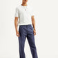Men's Blue Authentic Straight Fit Linen Chinos - 20 View