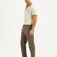Men's Brown Authentic Straight Fit Linen Chinos - 20 View
