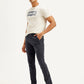 Men's Charcoal Grey Slim Fit Chinos - Side View
